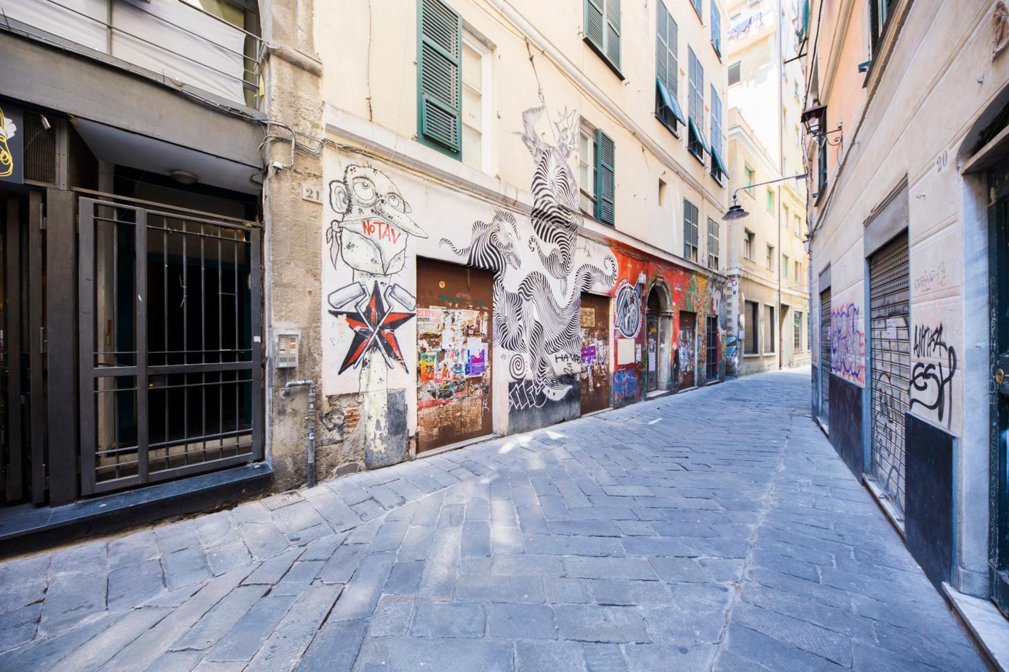Loft La Citta Vecchia Appartement Genua Buitenkant foto