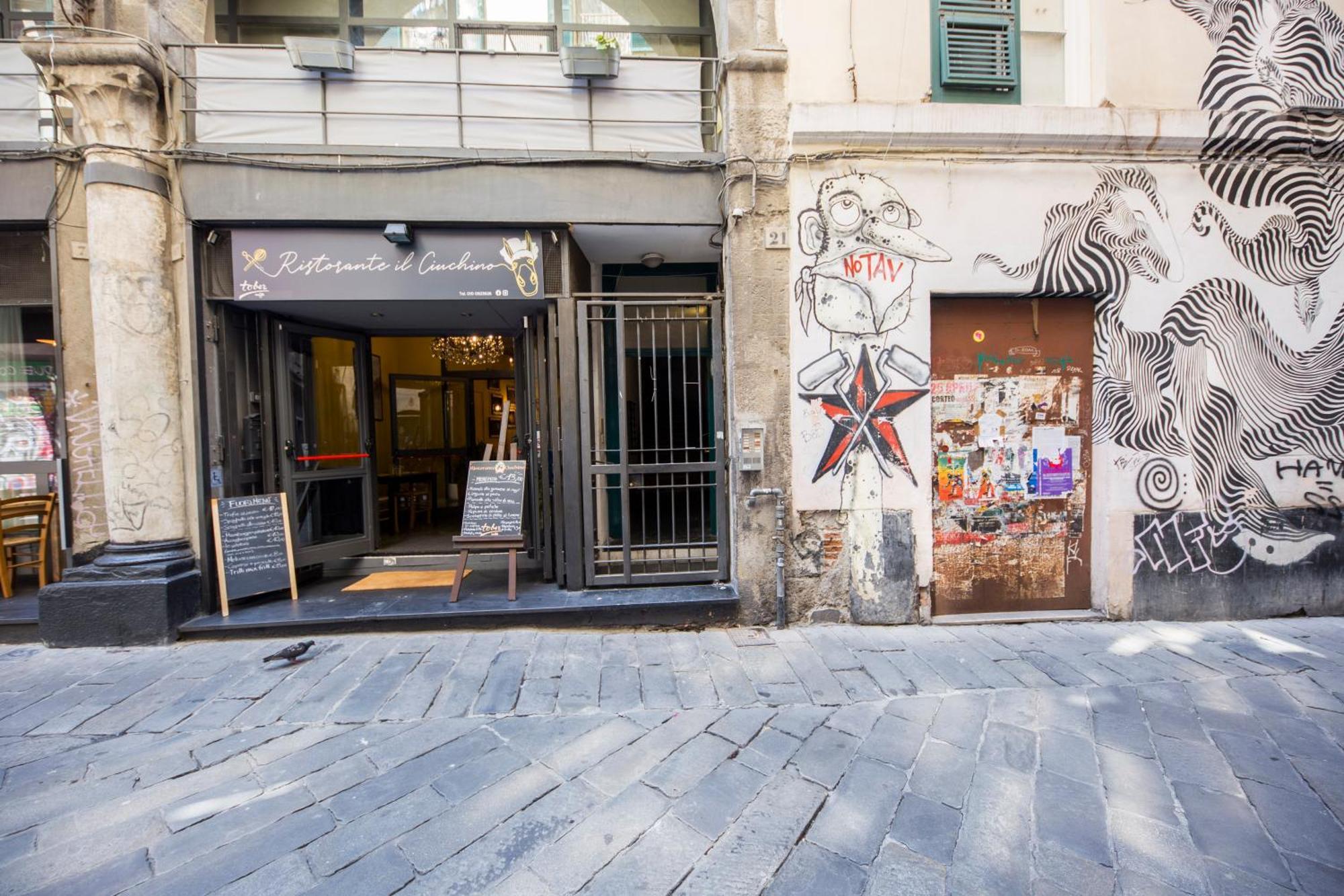 Loft La Citta Vecchia Appartement Genua Buitenkant foto